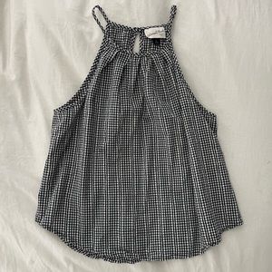 M EUC gingham tank top